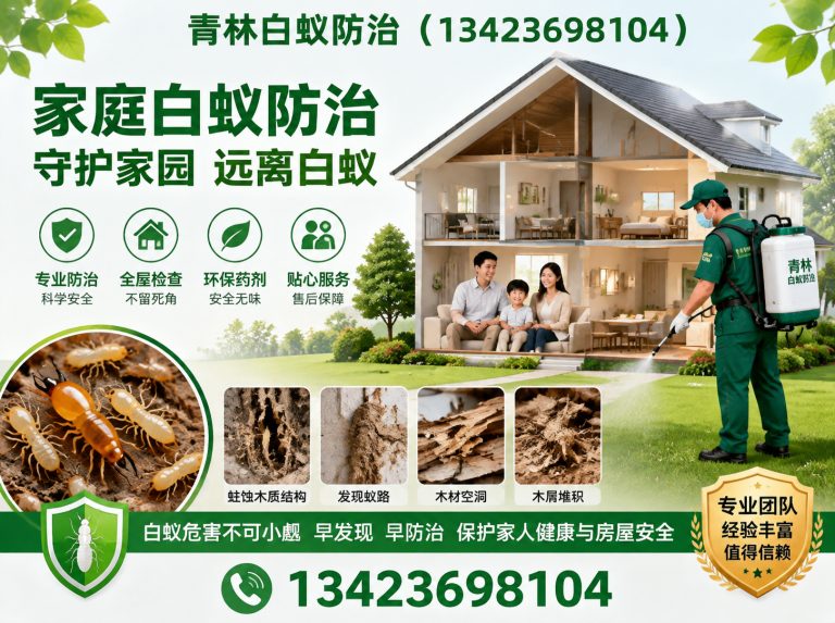 黄埔区青林白蚁防治展示图